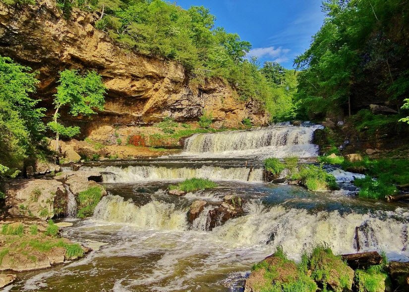 Willow River State Park, Wisconsin, USA